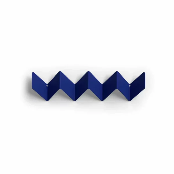 ZIGZAG Porte-manteau mural - Bleu