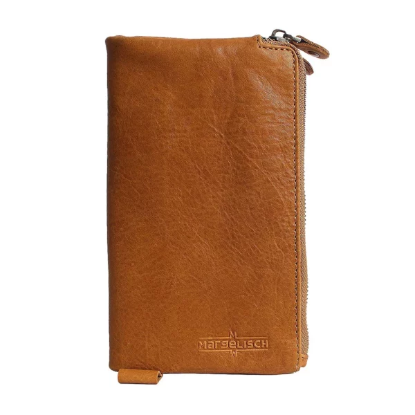 London 2 - Leder Geldsack - Yellow